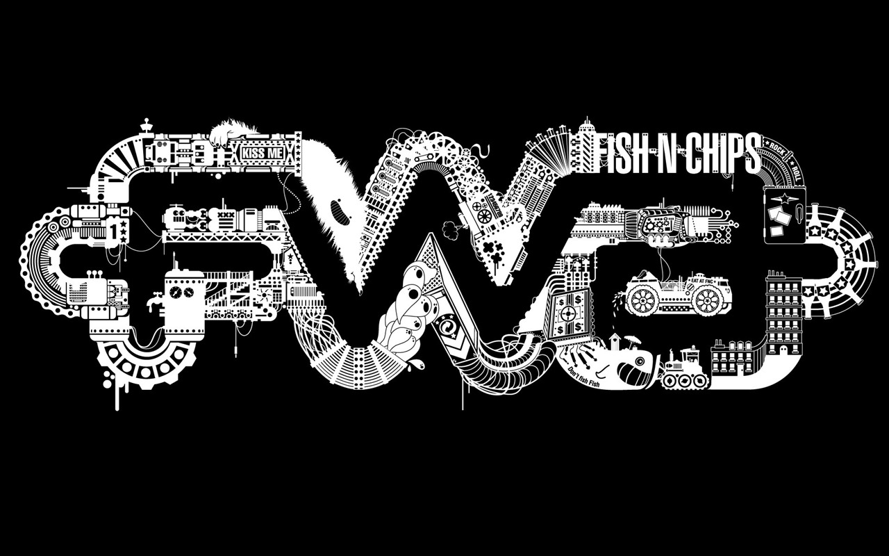 FWA黑色專輯壁紙 #26 - 1280x800