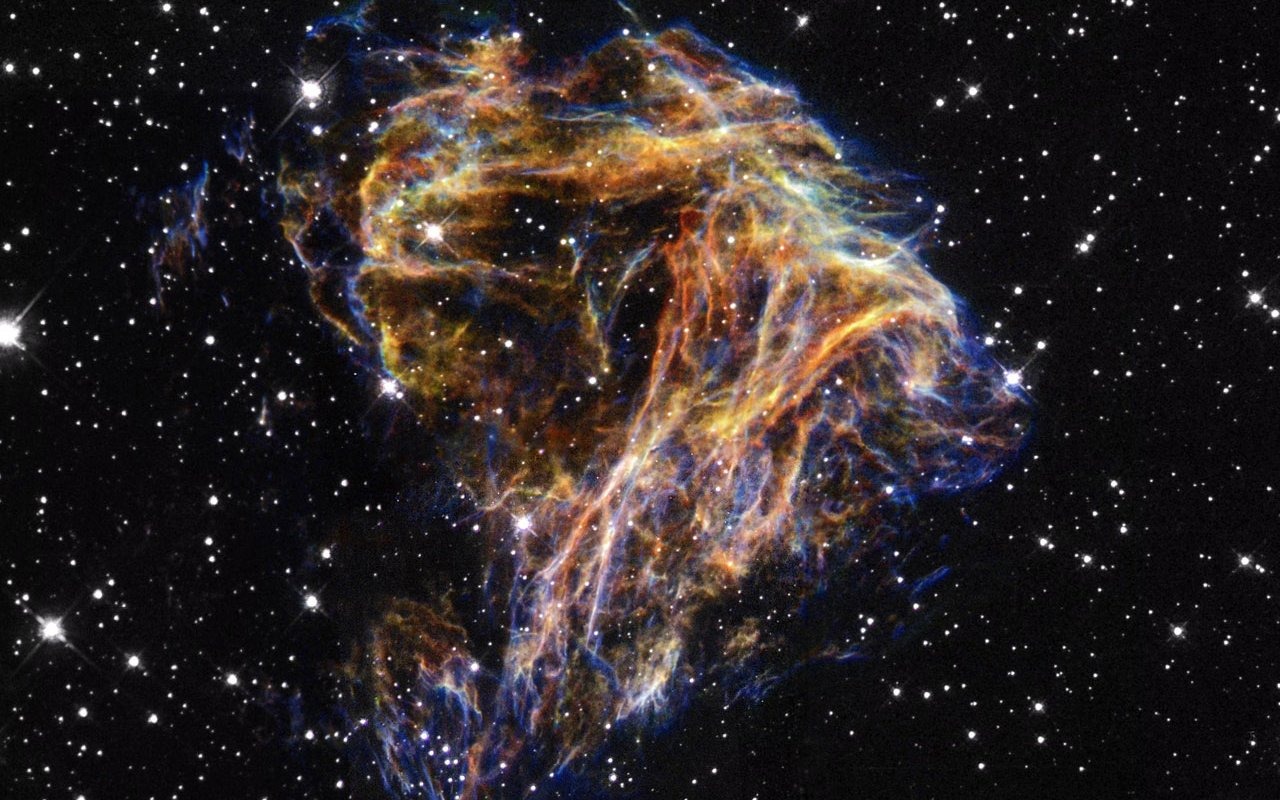 NASA의 벽지의 별, 은하 #1 - 1280x800