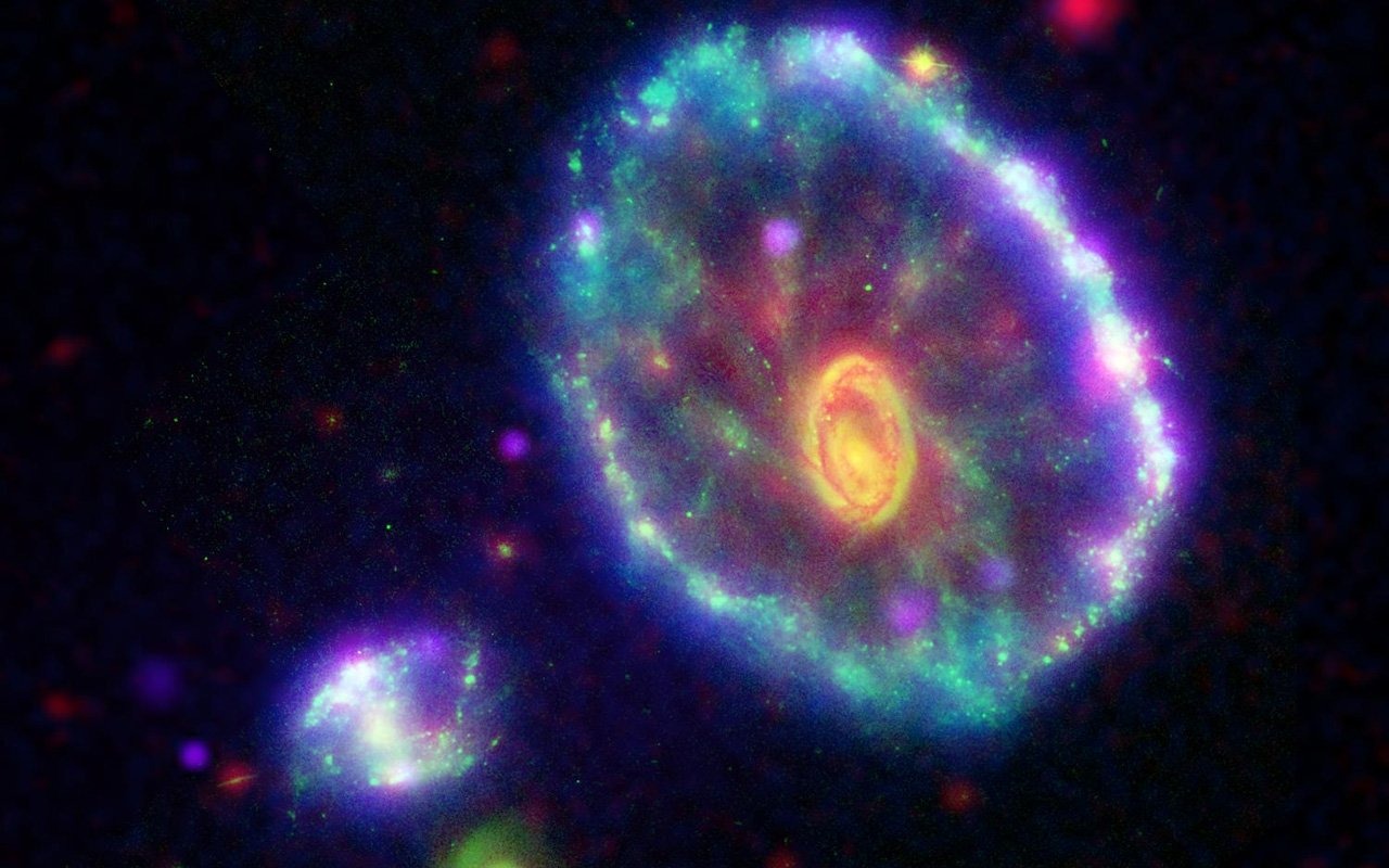 NASA estrellas y galaxias fondo de pantalla #3 - 1280x800