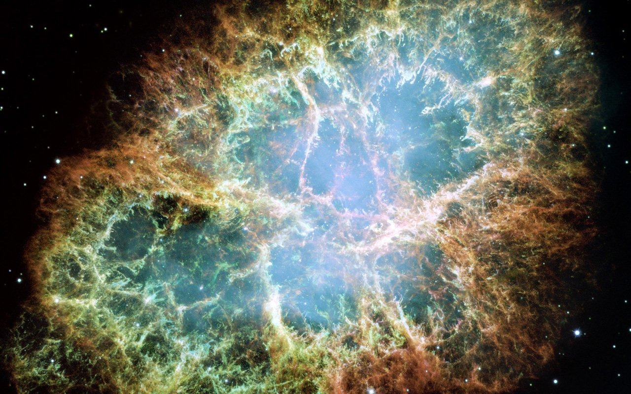 NASA의 벽지의 별, 은하 #4 - 1280x800