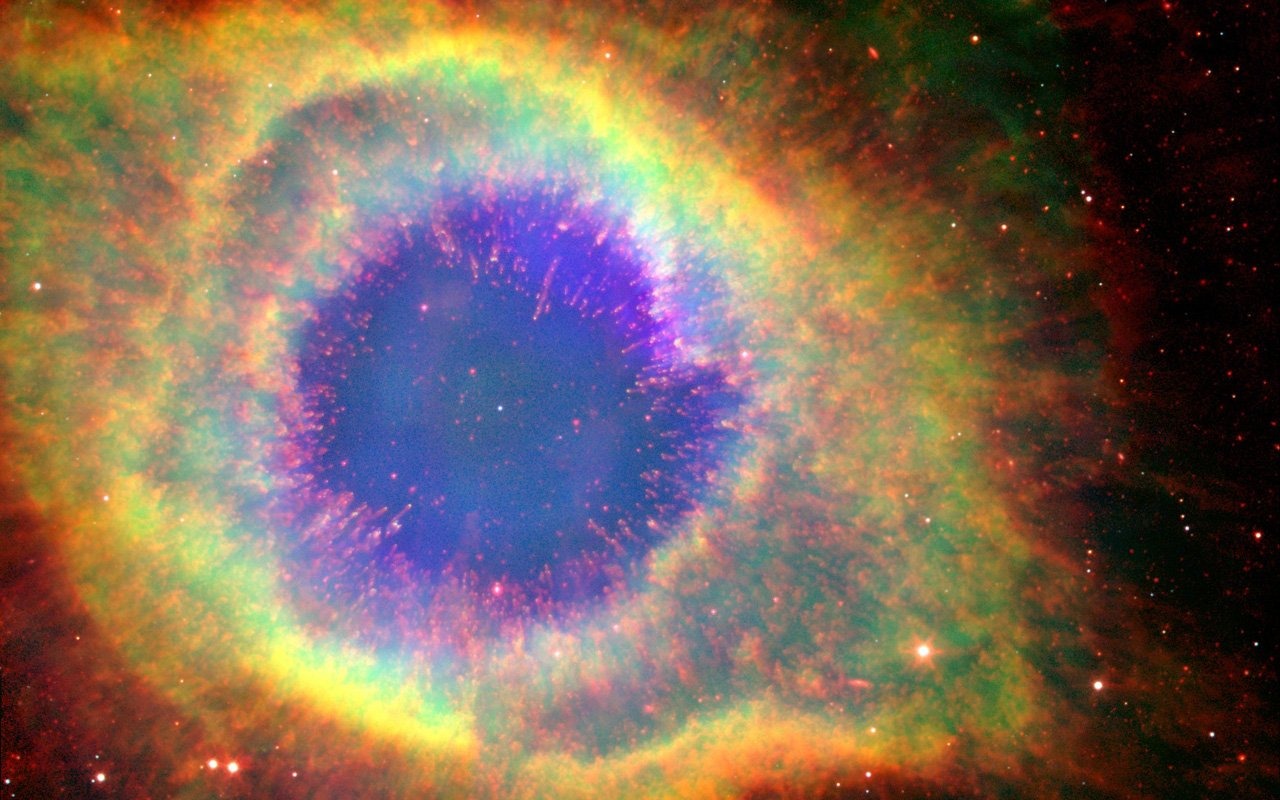 NASA의 벽지의 별, 은하 #5 - 1280x800