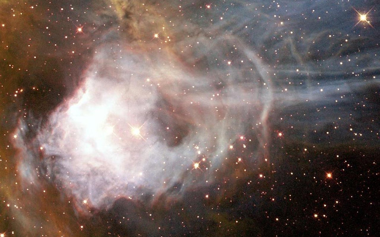 NASA의 벽지의 별, 은하 #9 - 1280x800