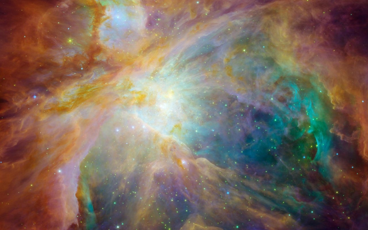 NASA wallpaper hvězd a galaxií #14 - 1280x800
