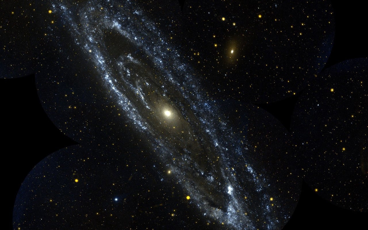 NASA의 벽지의 별, 은하 #16 - 1280x800