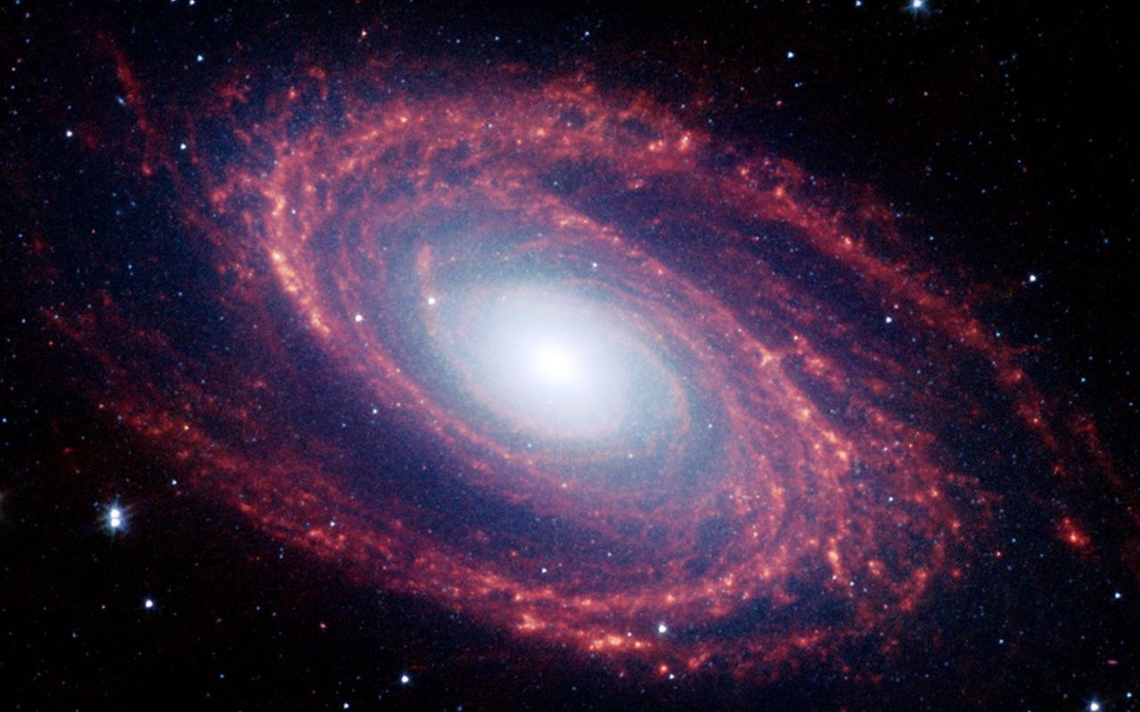 NASA의 벽지의 별, 은하 #18 - 1280x800