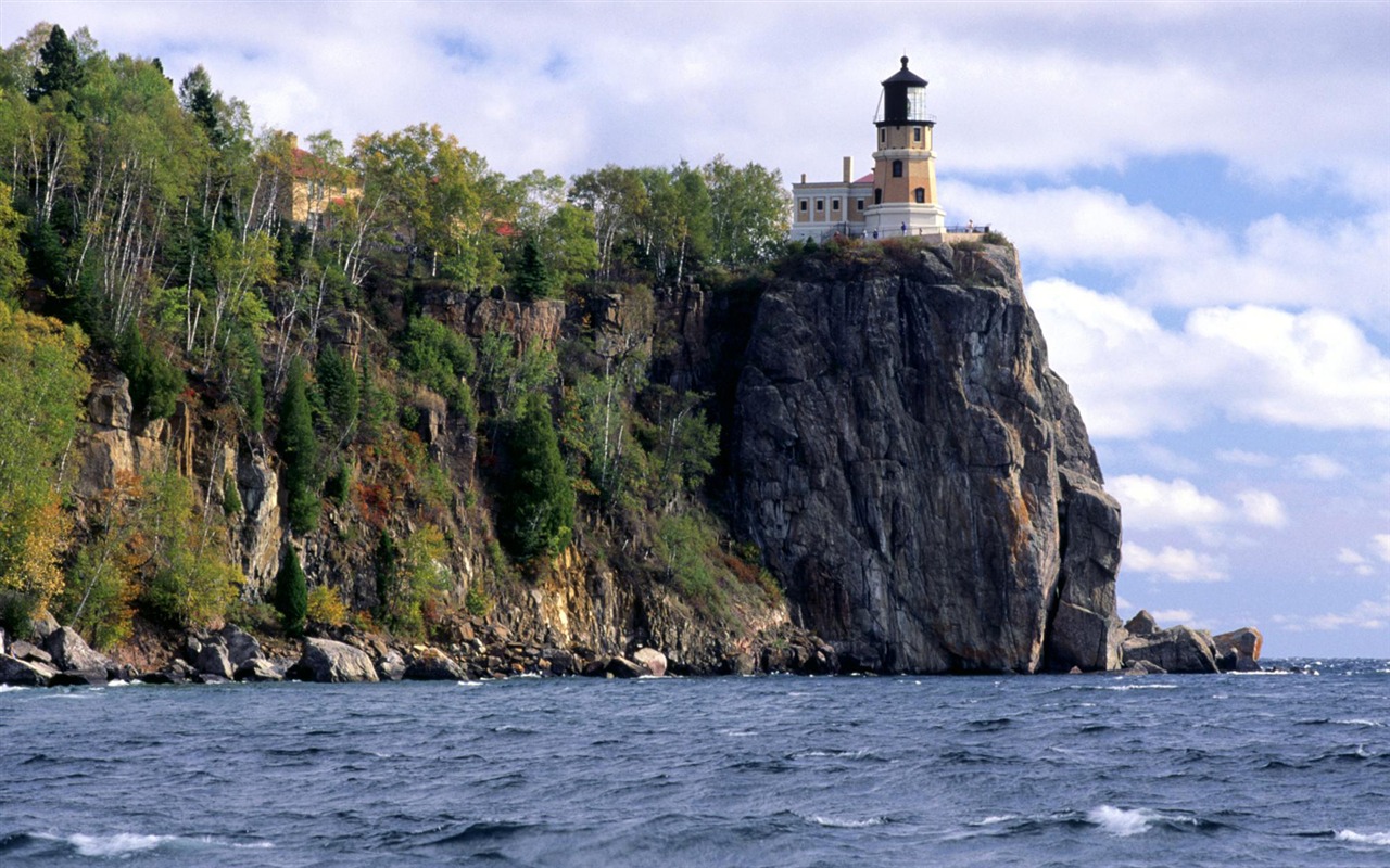 Pobřežní Lighthouse HD Wallpaper #6 - 1280x800