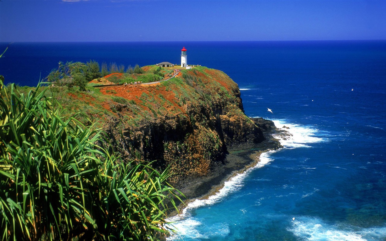 Pobřežní Lighthouse HD Wallpaper #22 - 1280x800