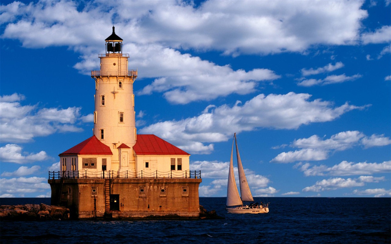 Coastal Lighthouse HD Wallpaper #31 - 1280x800
