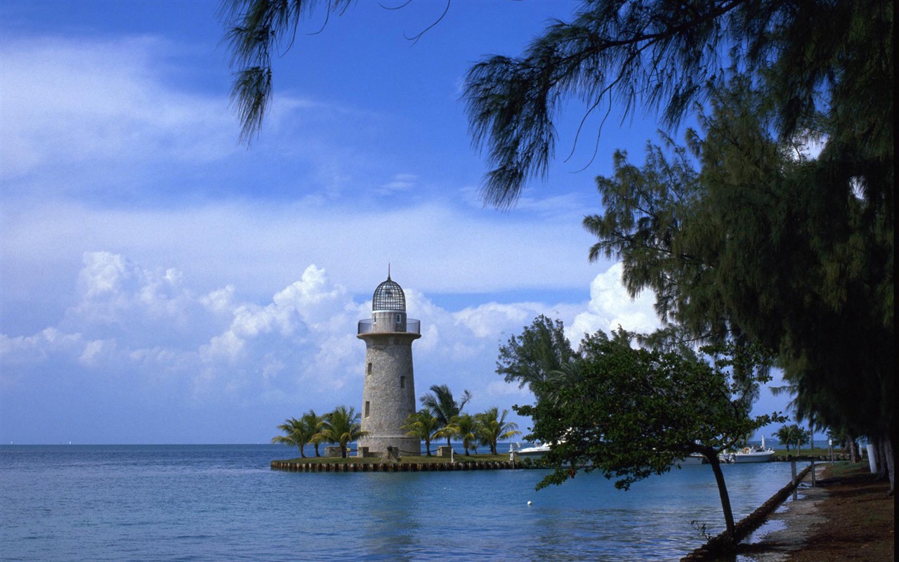 海岸燈塔 高清風光壁紙 #38 - 1280x800