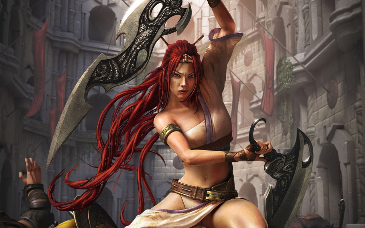 Schöne Frauen wallpaper Fantasy-Illustrator #32 - 1280x800