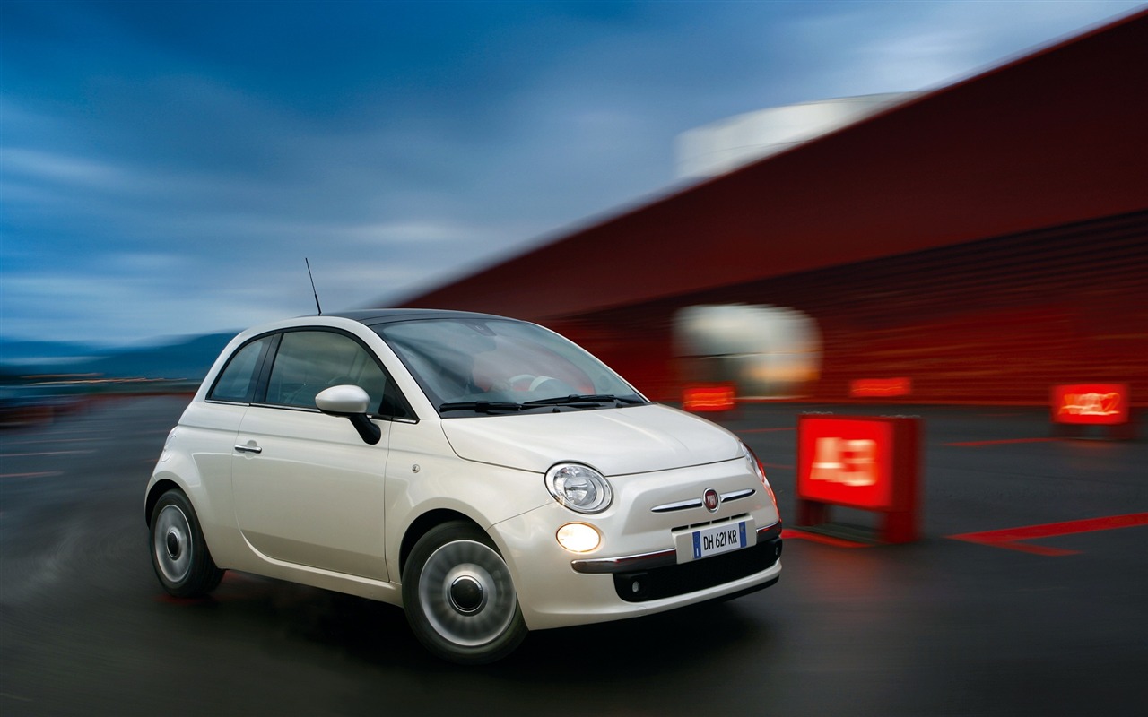 菲亚特 Fiat 500 壁纸1 - 1280x800