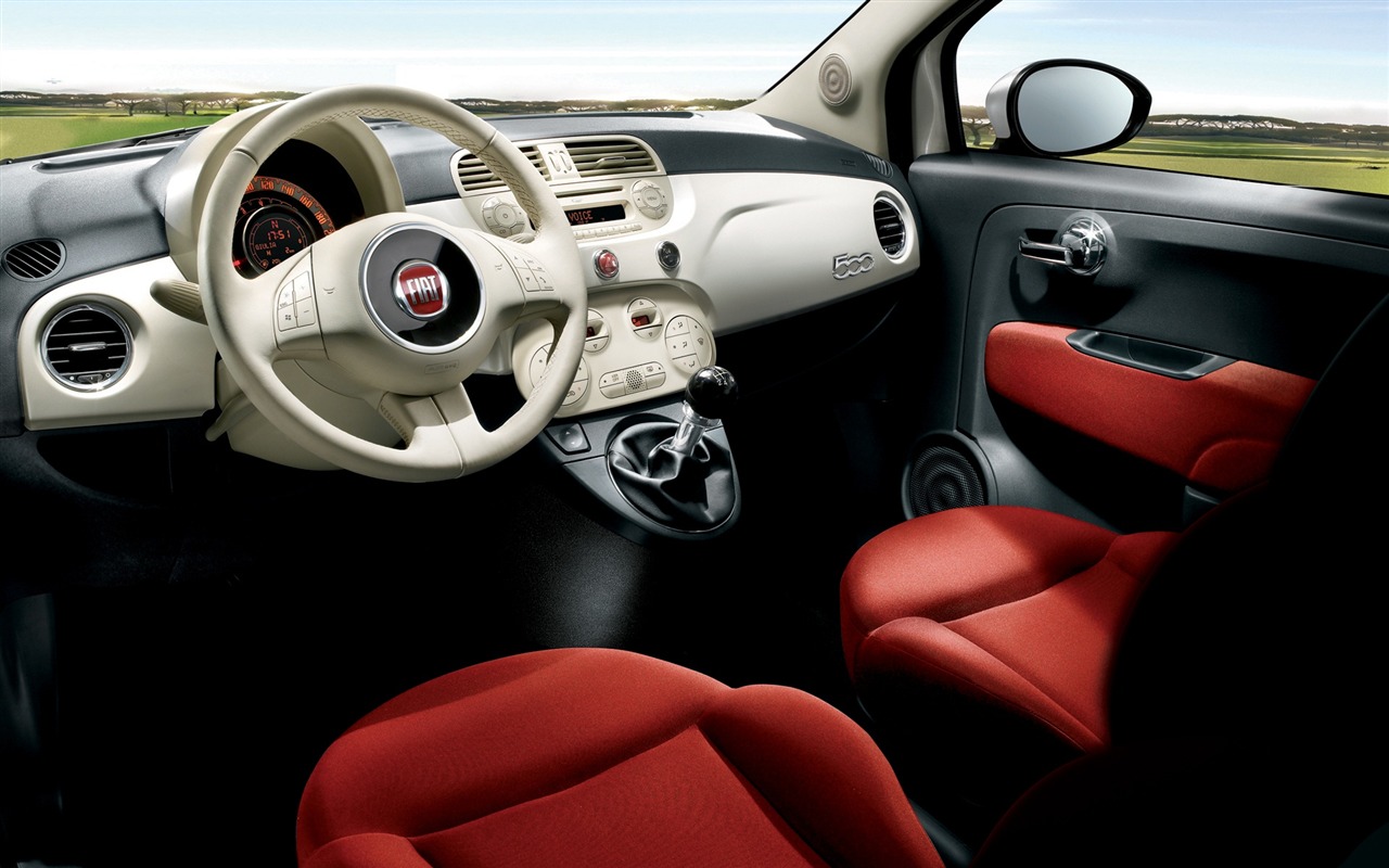 菲亞特 Fiat 500 壁紙 #4 - 1280x800