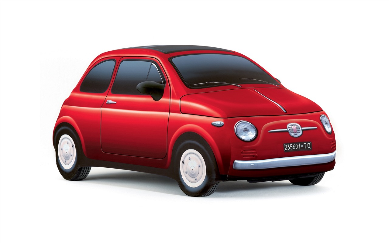 菲亚特 Fiat 500 壁纸13 - 1280x800