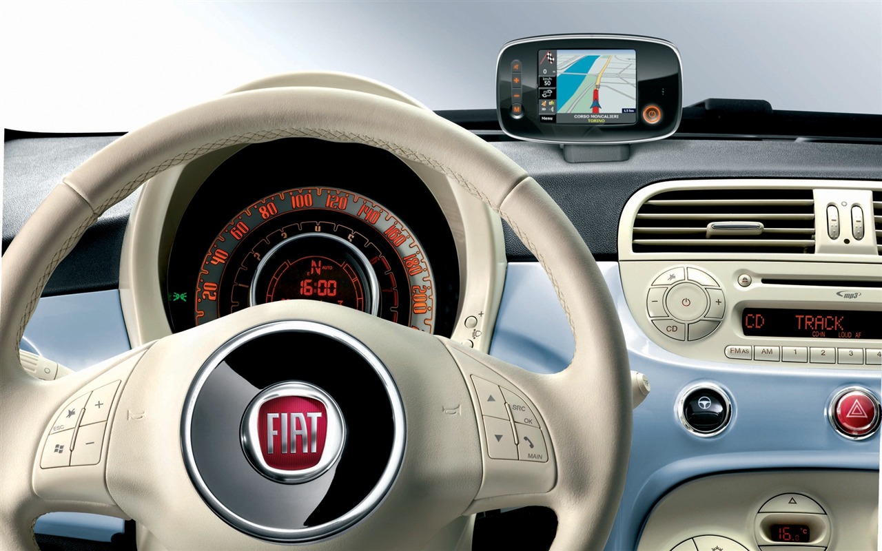 Fiat 500 tapet #17 - 1280x800