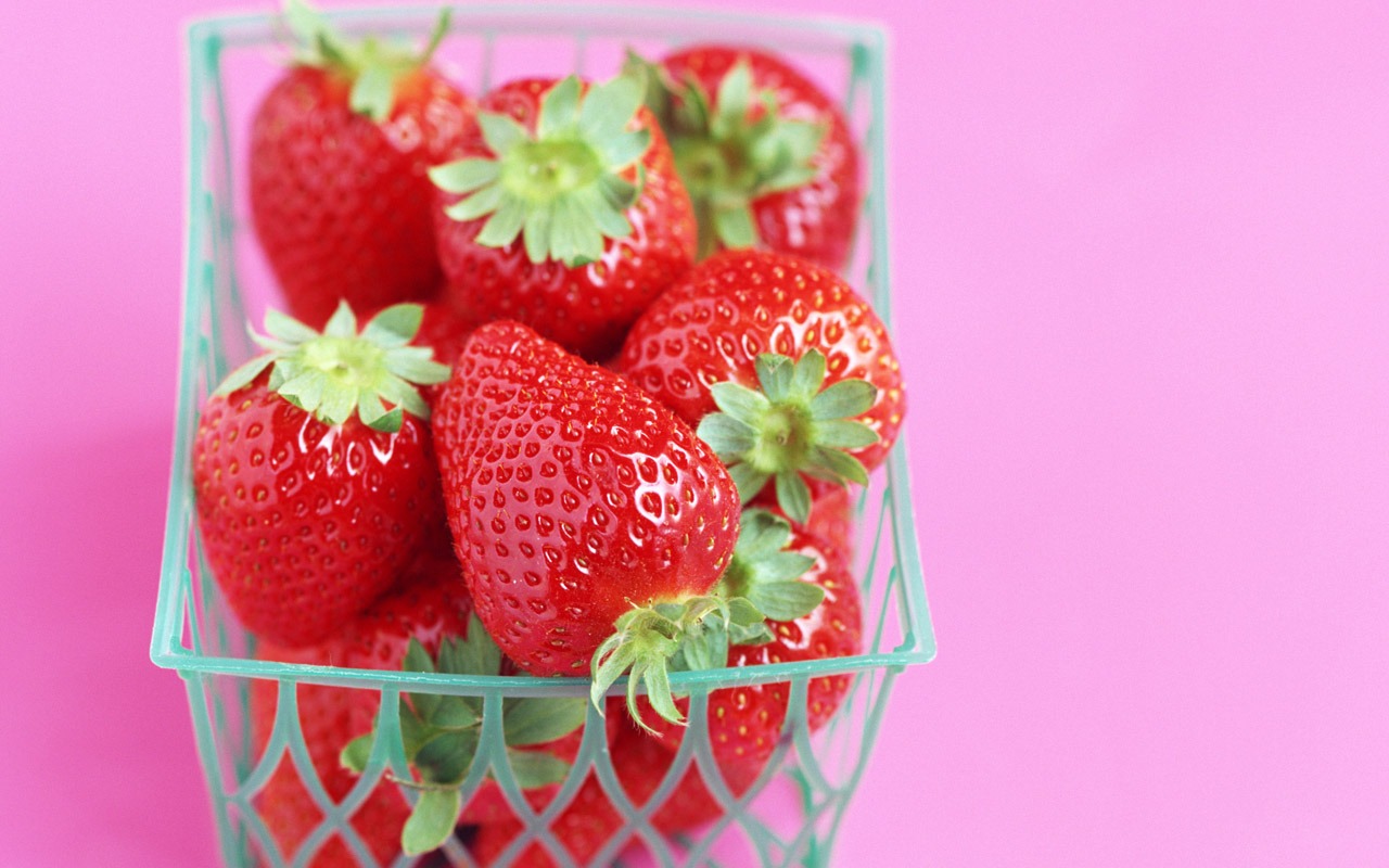 Fond d'écran aux fraises fraîches #16 - 1280x800