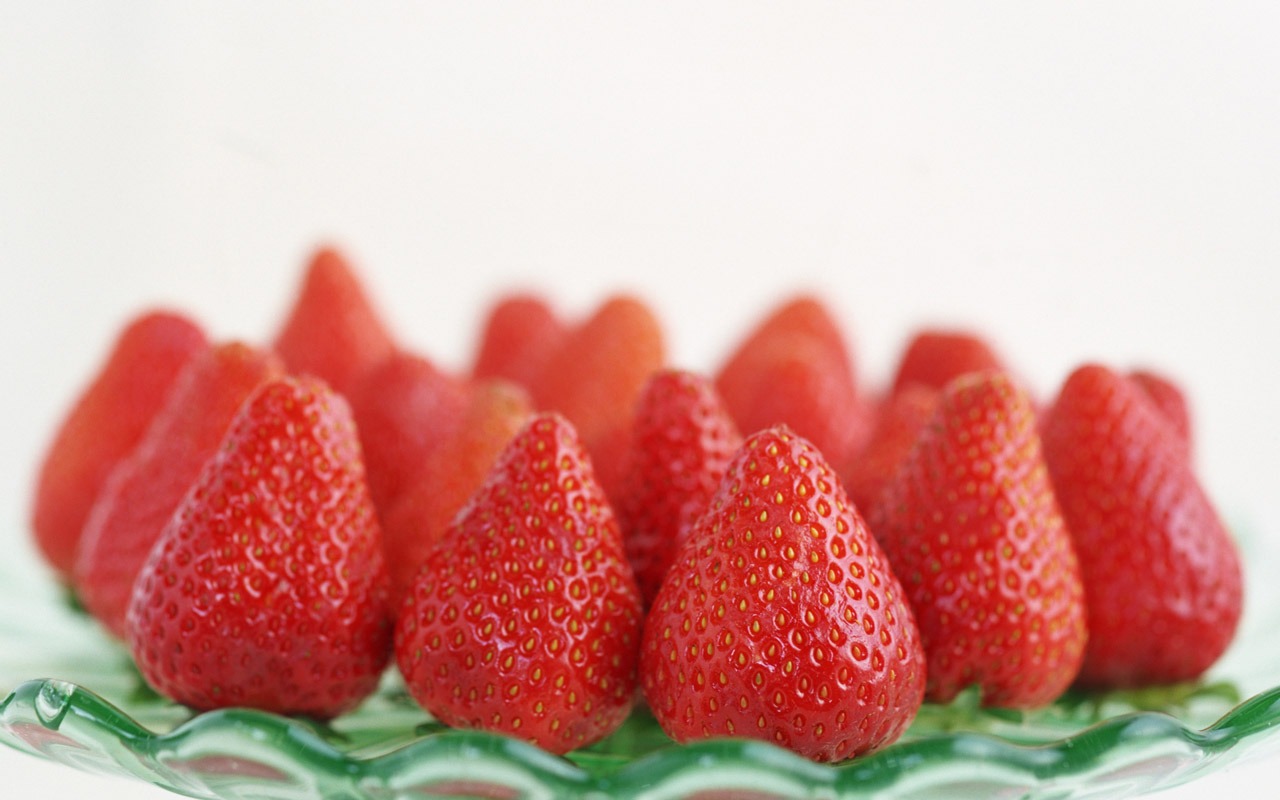 Fond d'écran aux fraises fraîches #23 - 1280x800