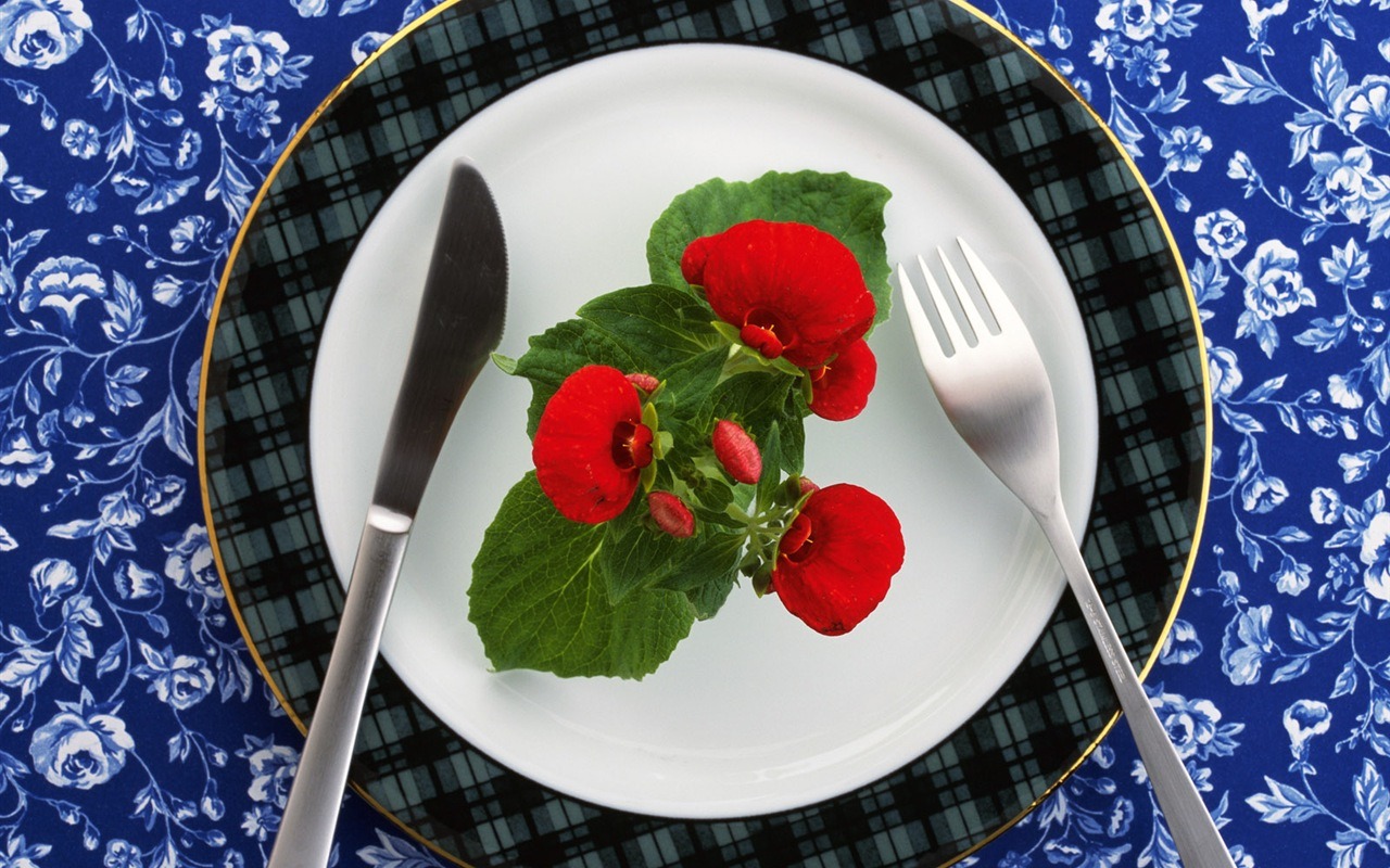 Floral feast Wallpaper #1 - 1280x800