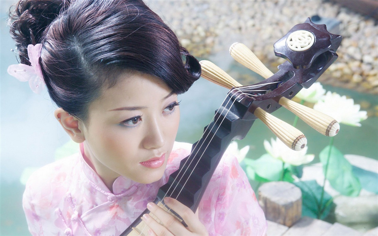 美女婚紗攝影壁紙 #11 - 1280x800