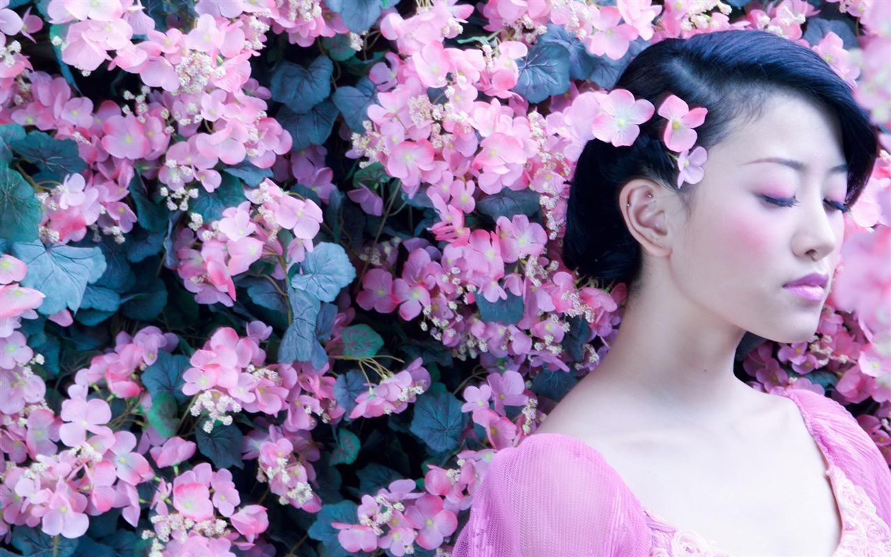 美女婚紗攝影壁紙 #31 - 1280x800