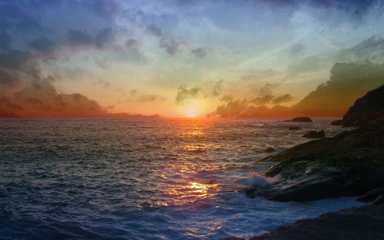 Dream náladu Ranní HD Wallpaper #1 - 1280x800