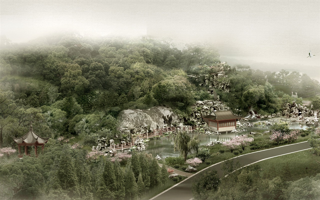 建築園林精美壁紙 #37 - 1280x800