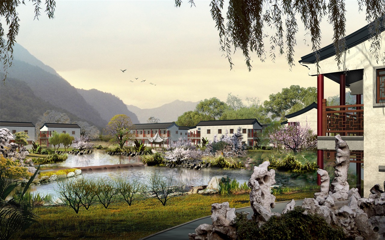 建築園林精美壁紙 #40 - 1280x800