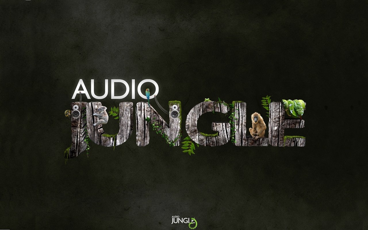 Audio Jungle Wallpaper Design #12 - 1280x800