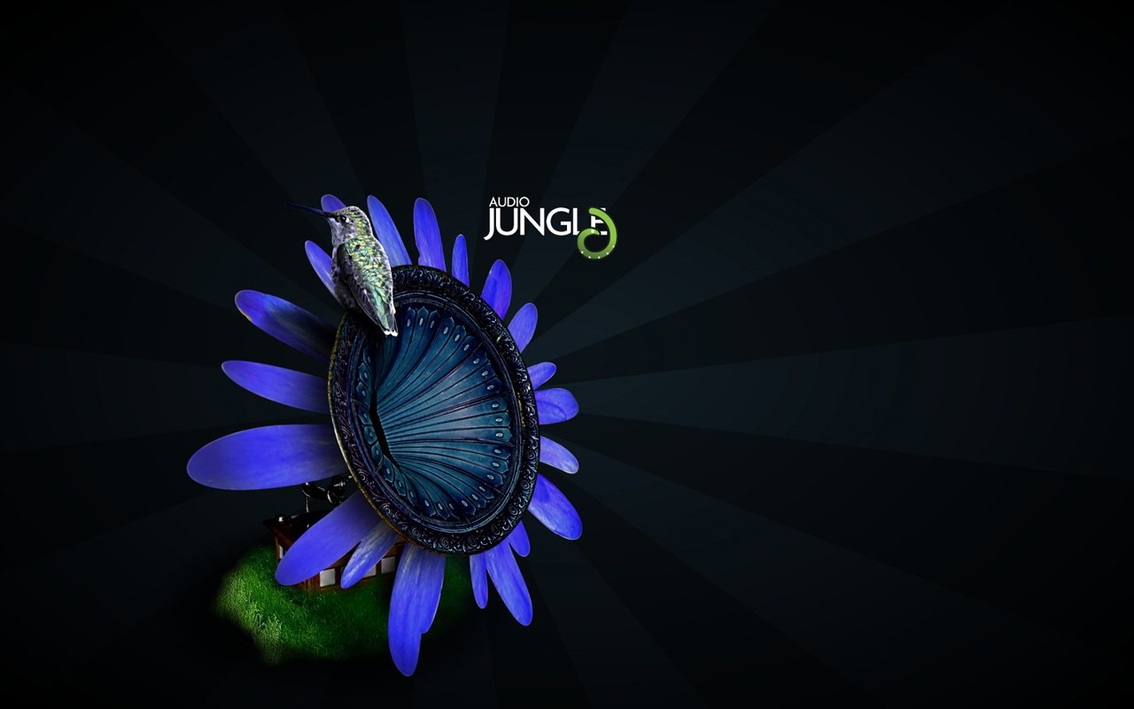 Audio Jungle Wallpaper Design #14 - 1280x800