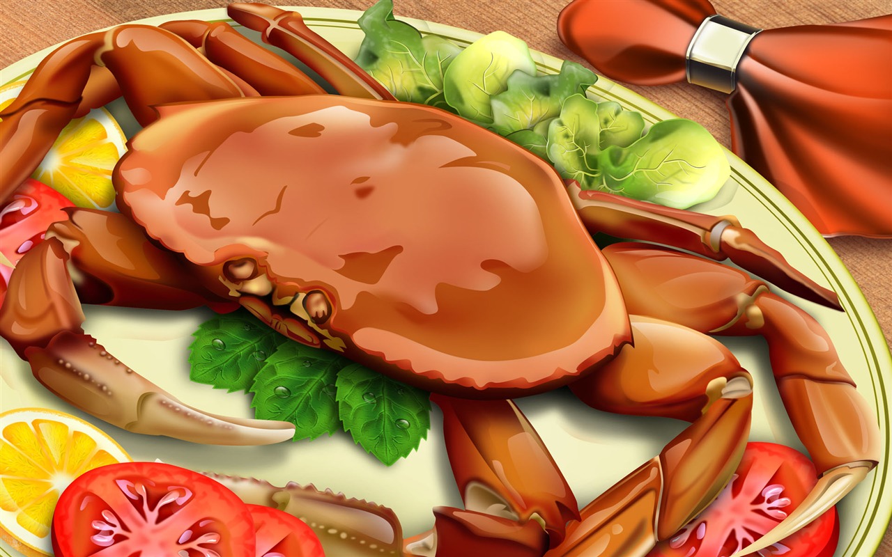 炫彩餐飲壁紙 #1 - 1280x800