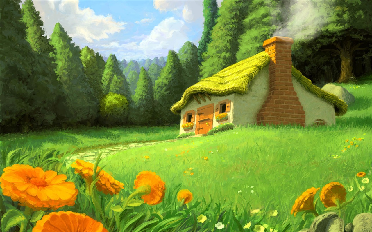 遊戲場景精美壁紙 #6 - 1280x800