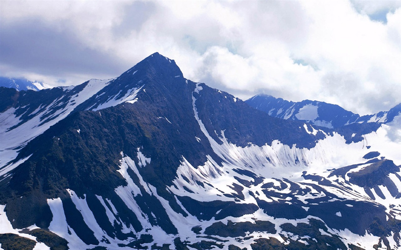 fondos de escritorio de alta definición de invierno la nieve fresca escena #23 - 1280x800