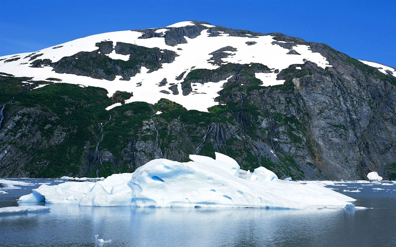 fondos de escritorio de alta definición de invierno la nieve fresca escena #28 - 1280x800