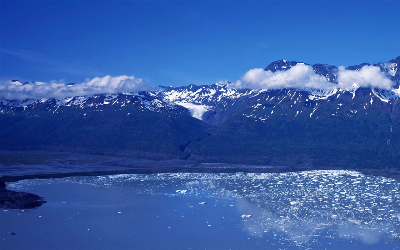 fondos de escritorio de alta definición de invierno la nieve fresca escena #36 - 1280x800