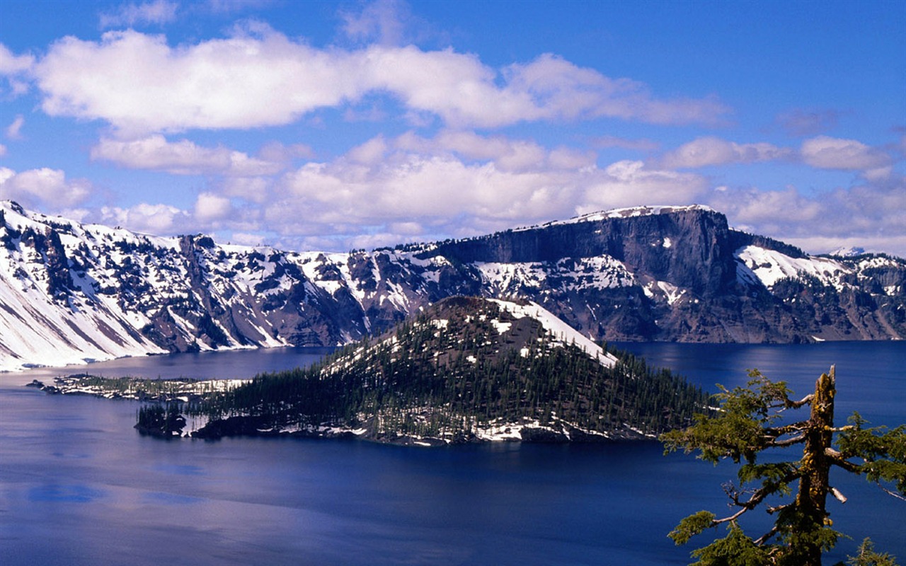 fondos de escritorio de alta definición de invierno la nieve fresca escena #39 - 1280x800