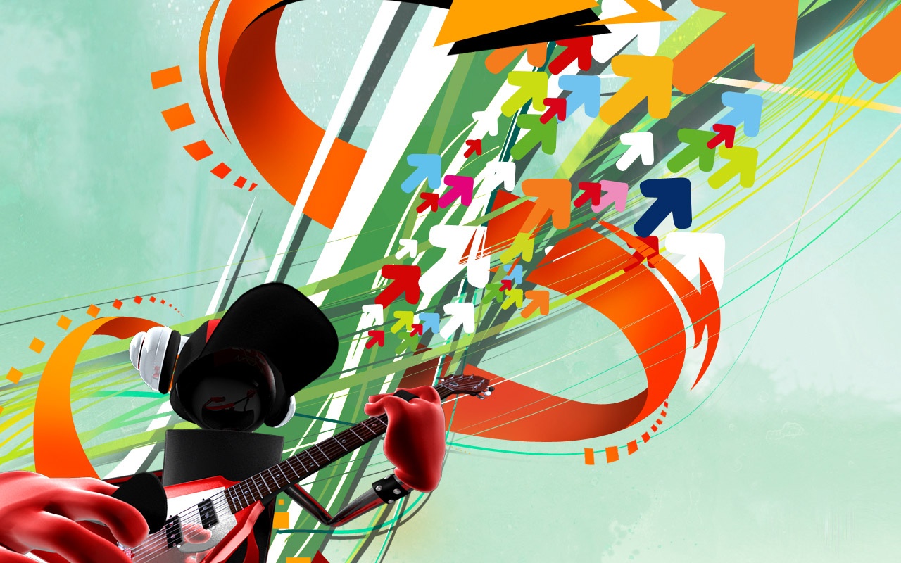 Pizza Hut advertising design wallpaper (1) #10 - 1280x800