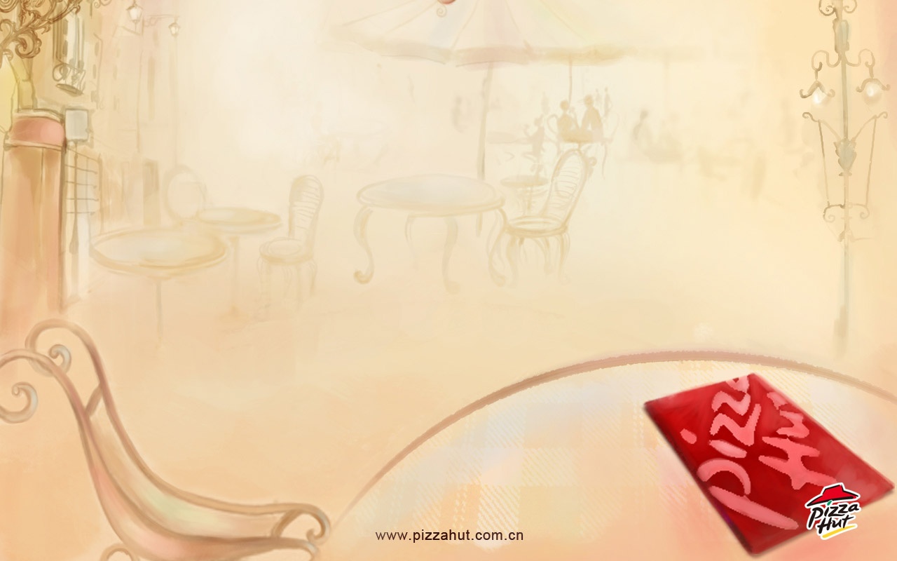 Pizza Hut wallpaper design publicitaire (1) #29 - 1280x800