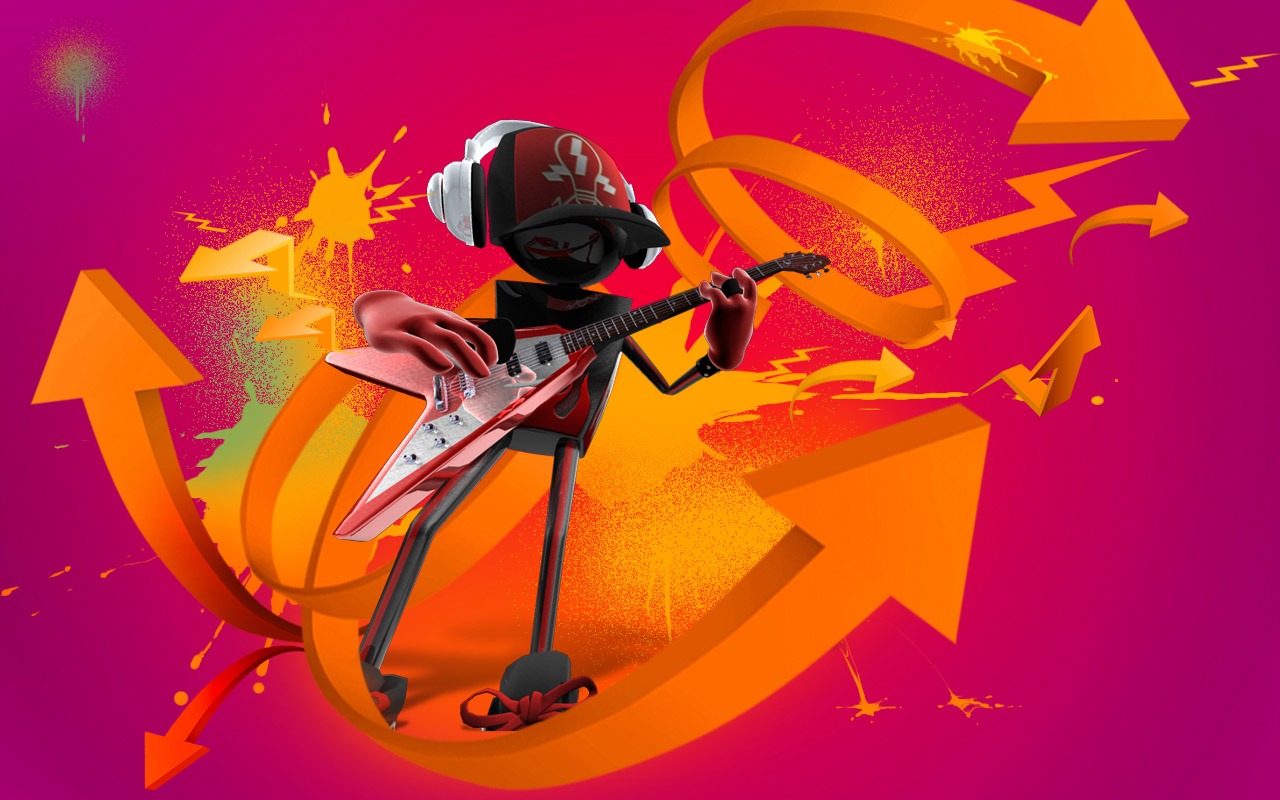 Pizza Hut advertising design wallpaper (2) #7 - 1280x800