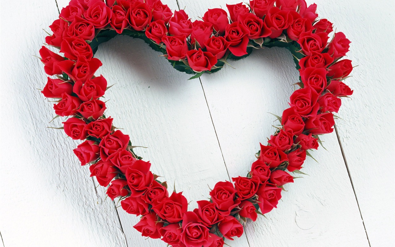 Love heart wallpaper album (2) #20 - 1280x800
