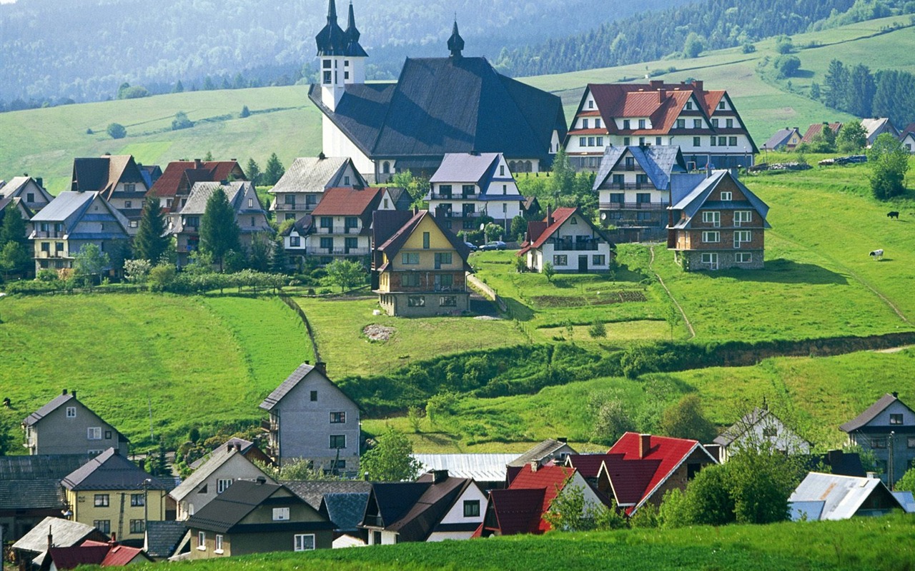 Evropská krajina krásná tapeta #26 - 1280x800