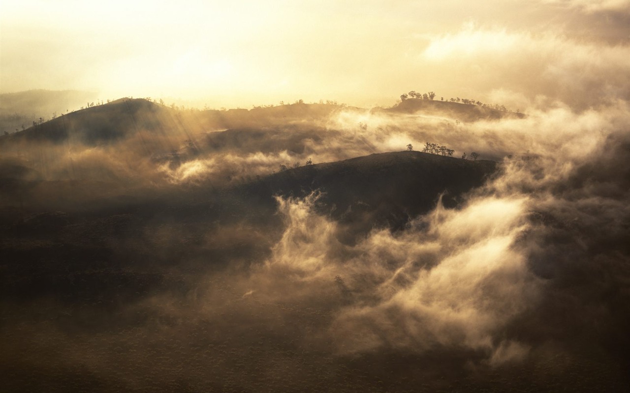 Impresionante paisaje de fondo de pantalla HD #17 - 1280x800