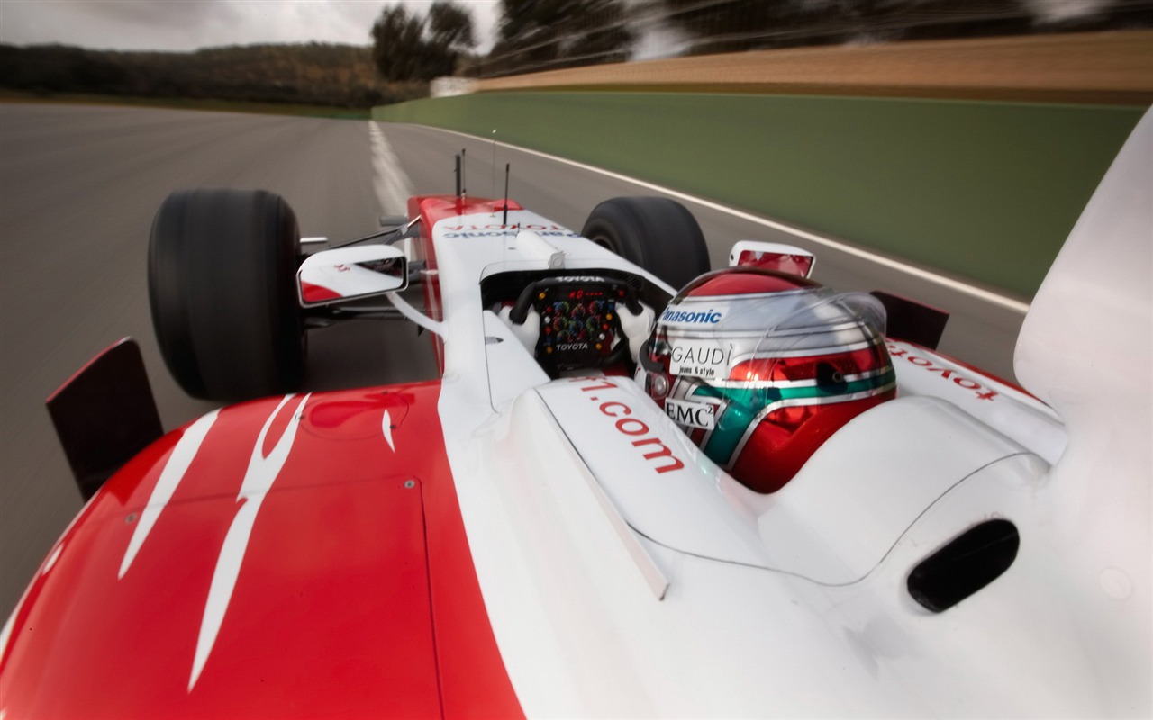 豐田2009 TF109 F1壁紙 #4 - 1280x800