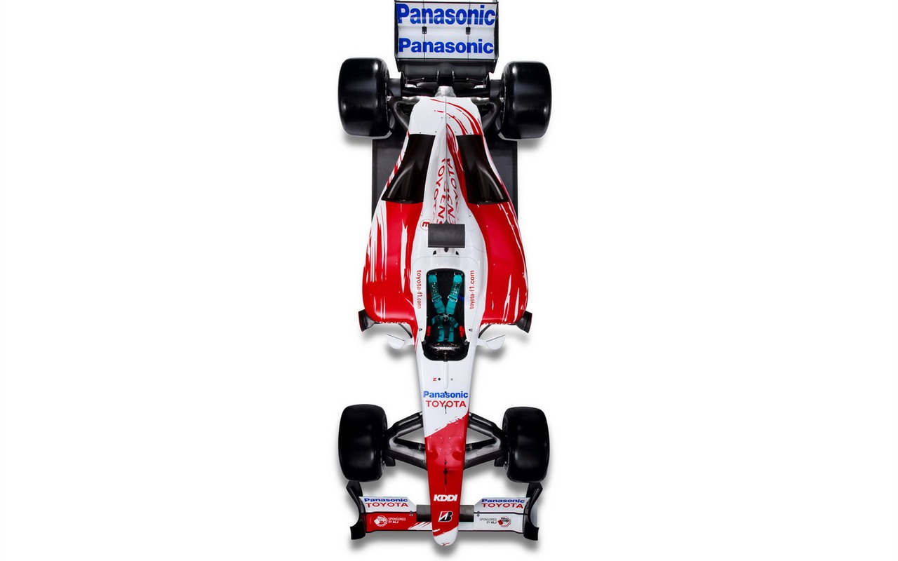 豐田2009 TF109 F1壁紙 #11 - 1280x800