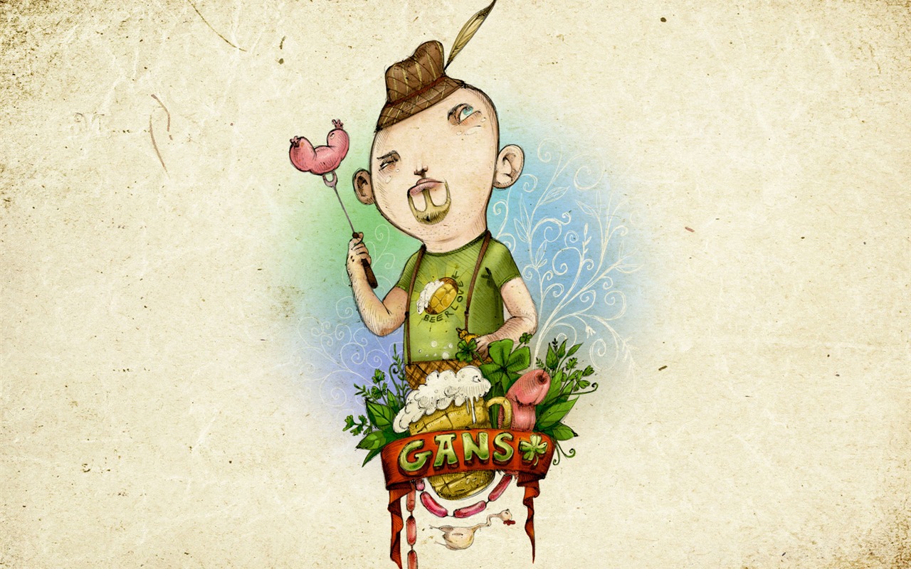 Illustration Design Collection Wallpaper #2 - 1280x800