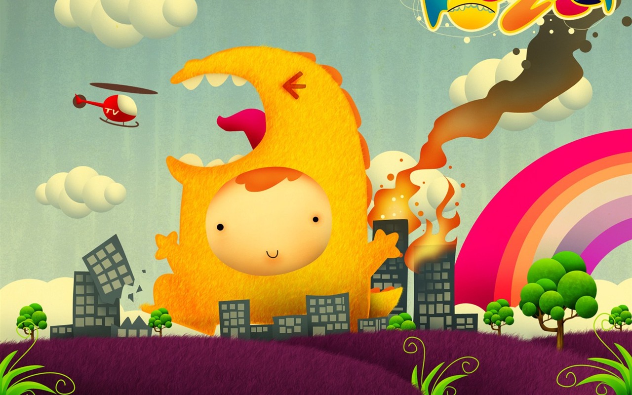 Illustration Design Collection Wallpaper #9 - 1280x800