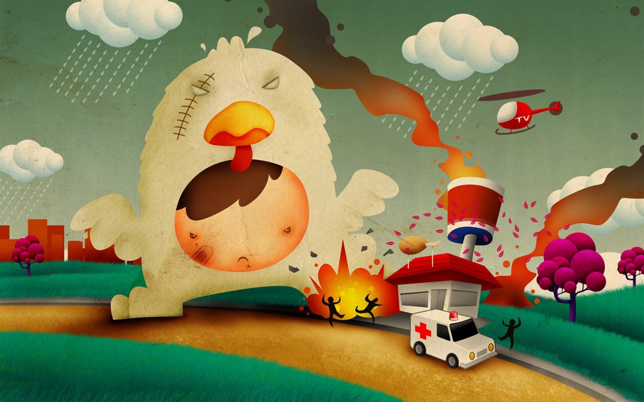 Ilustrace Design kolekce Wallpaper #32 - 1280x800