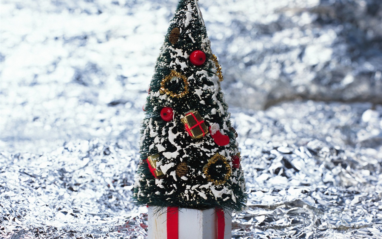 Christmas landscaping series wallpaper (8) #15 - 1280x800