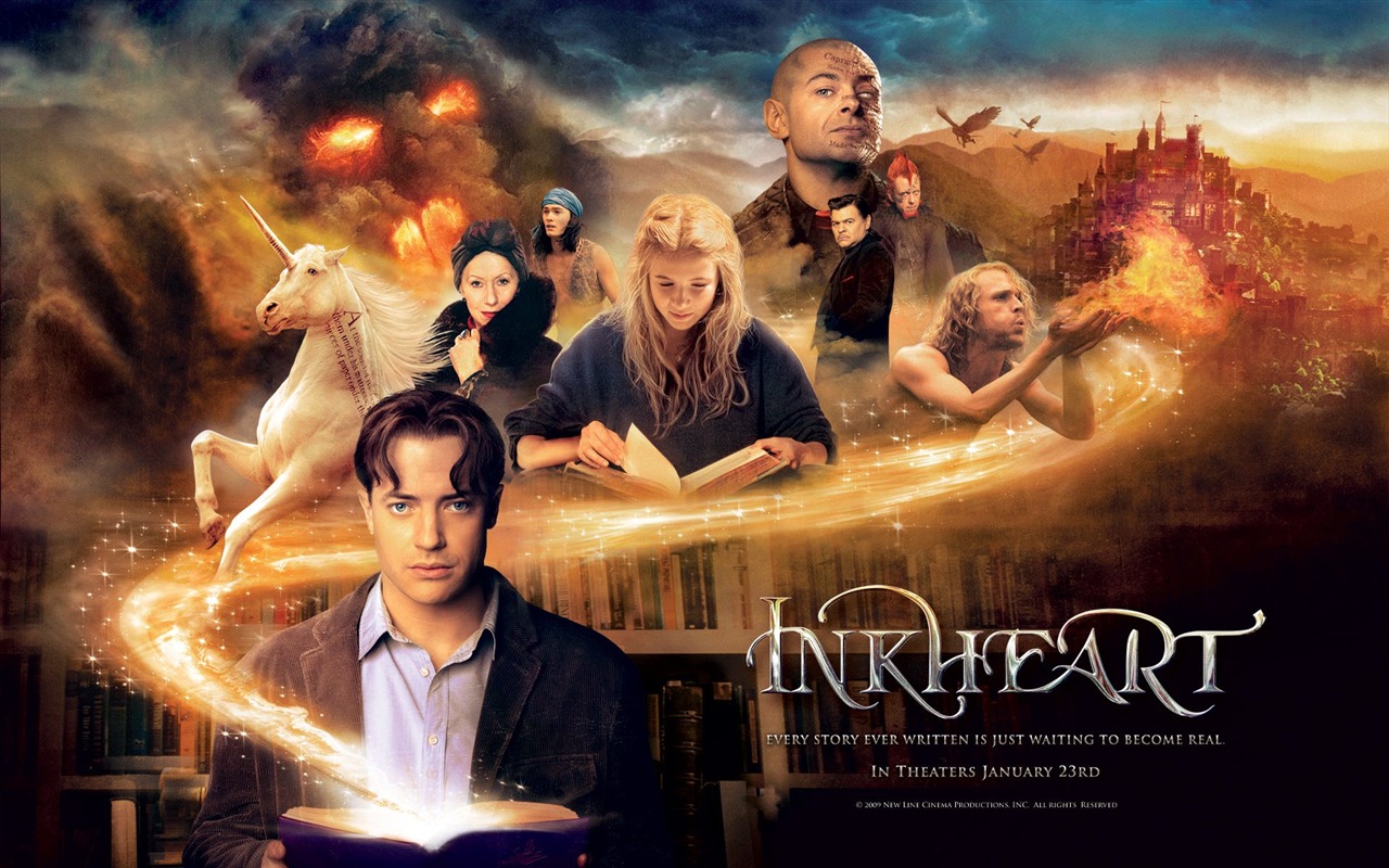 墨水心 Inkheart 壁紙 #1 - 1280x800