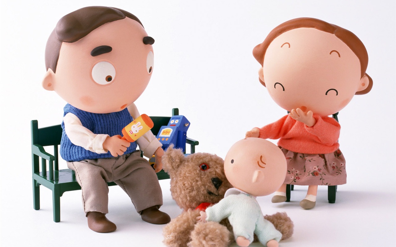 Happy Family wallpaper album (2) #9 - 1280x800