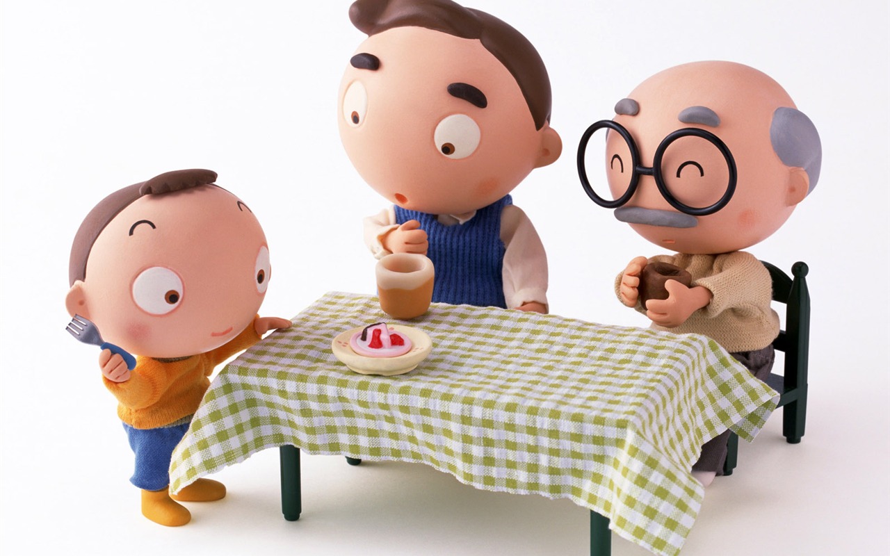 Happy Family wallpaper album (2) #12 - 1280x800
