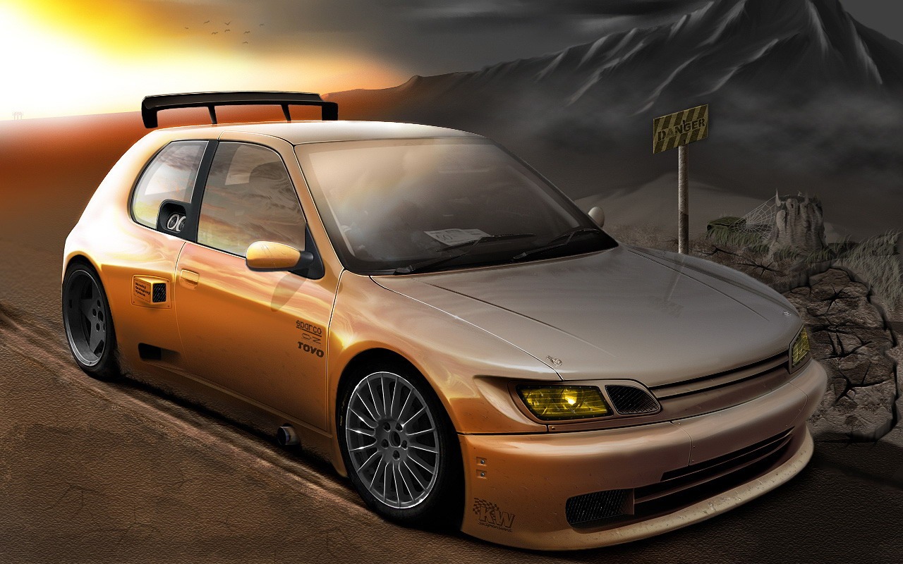急速跑車設計壁紙 #2 - 1280x800